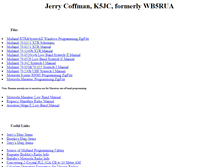 Tablet Screenshot of jcoffman.net